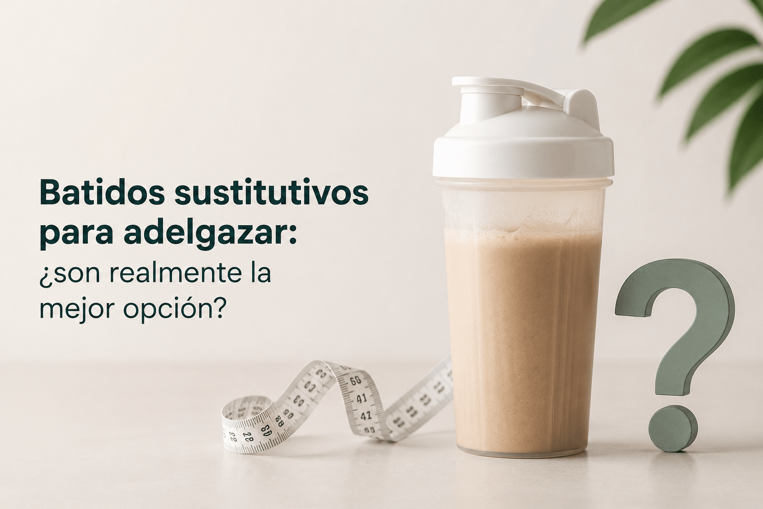 Batidos sustitutivos para adelgazar: ¿son realmente la mejor opción? - Fitóniq