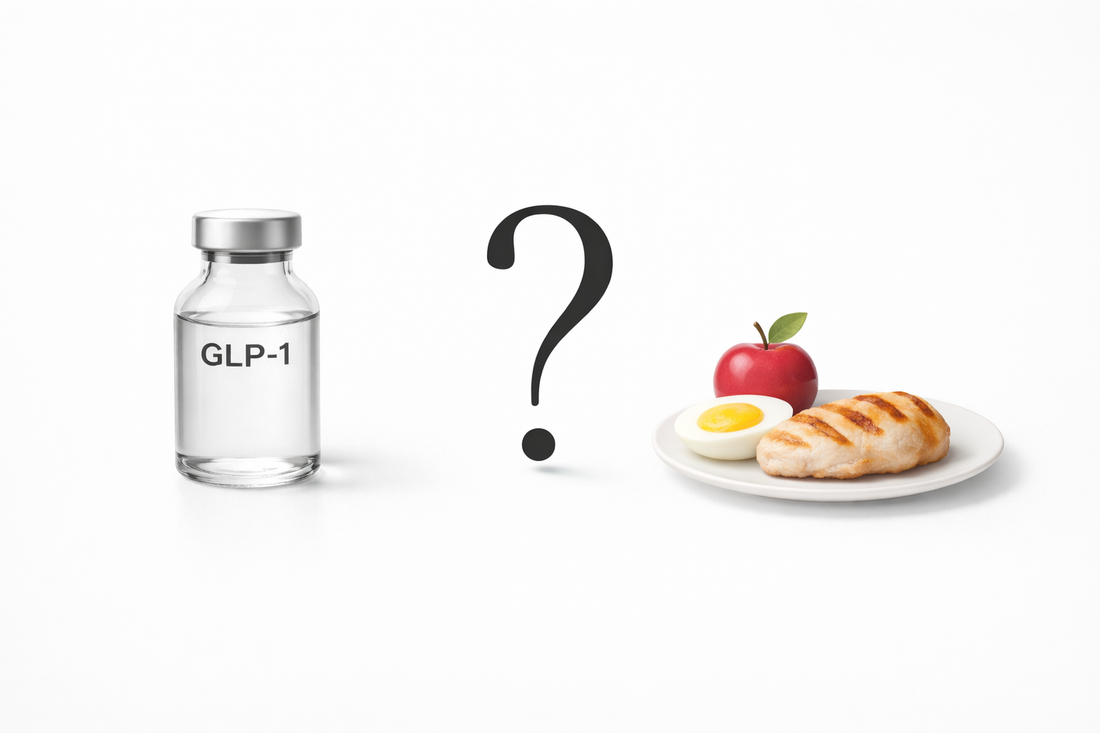 GLP-1 y alimentación: qué comer cuando comes menos