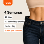 Plan Transformación Dieta 4 Semanas