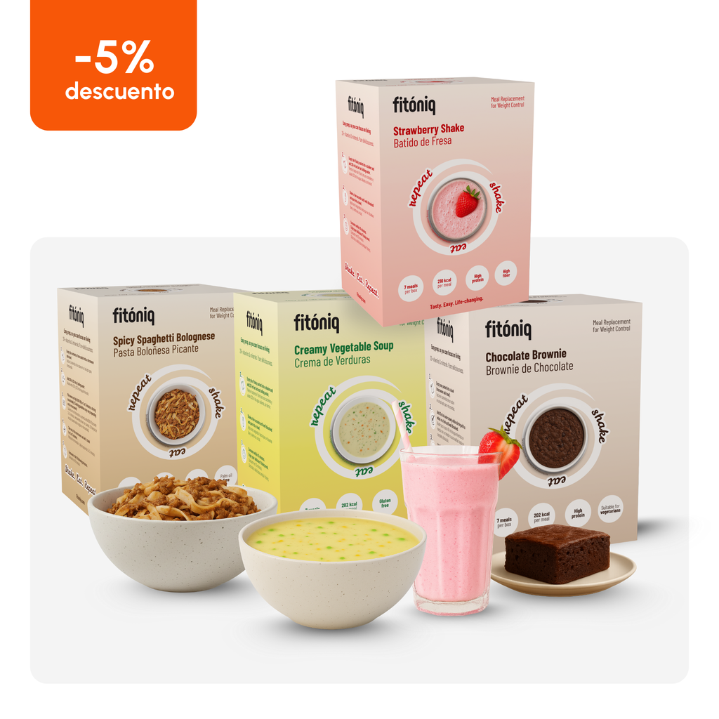 Pack Degustación Fitóniq - 4 sabores para empezar fácil