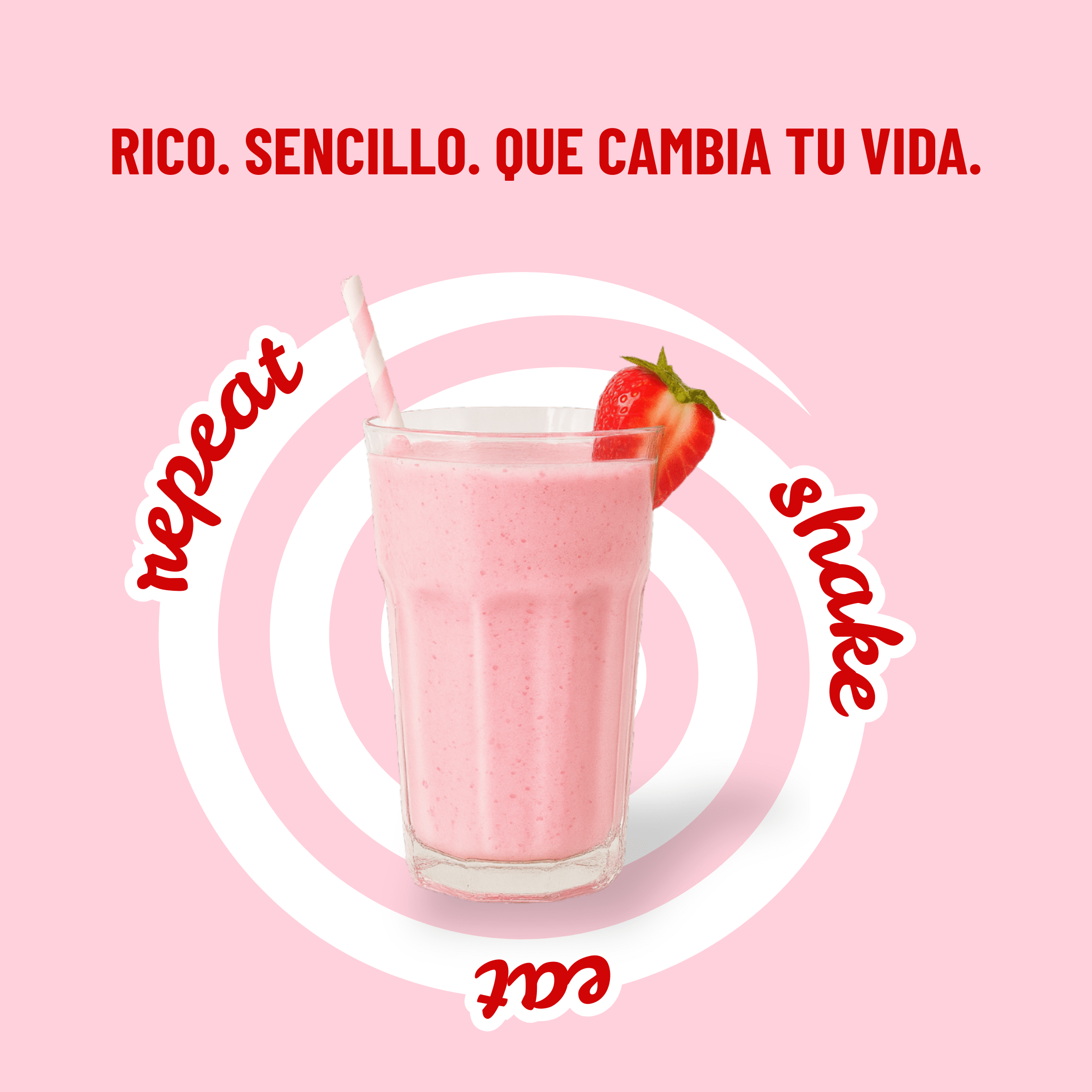 Batido de Fresa - Fitóniq