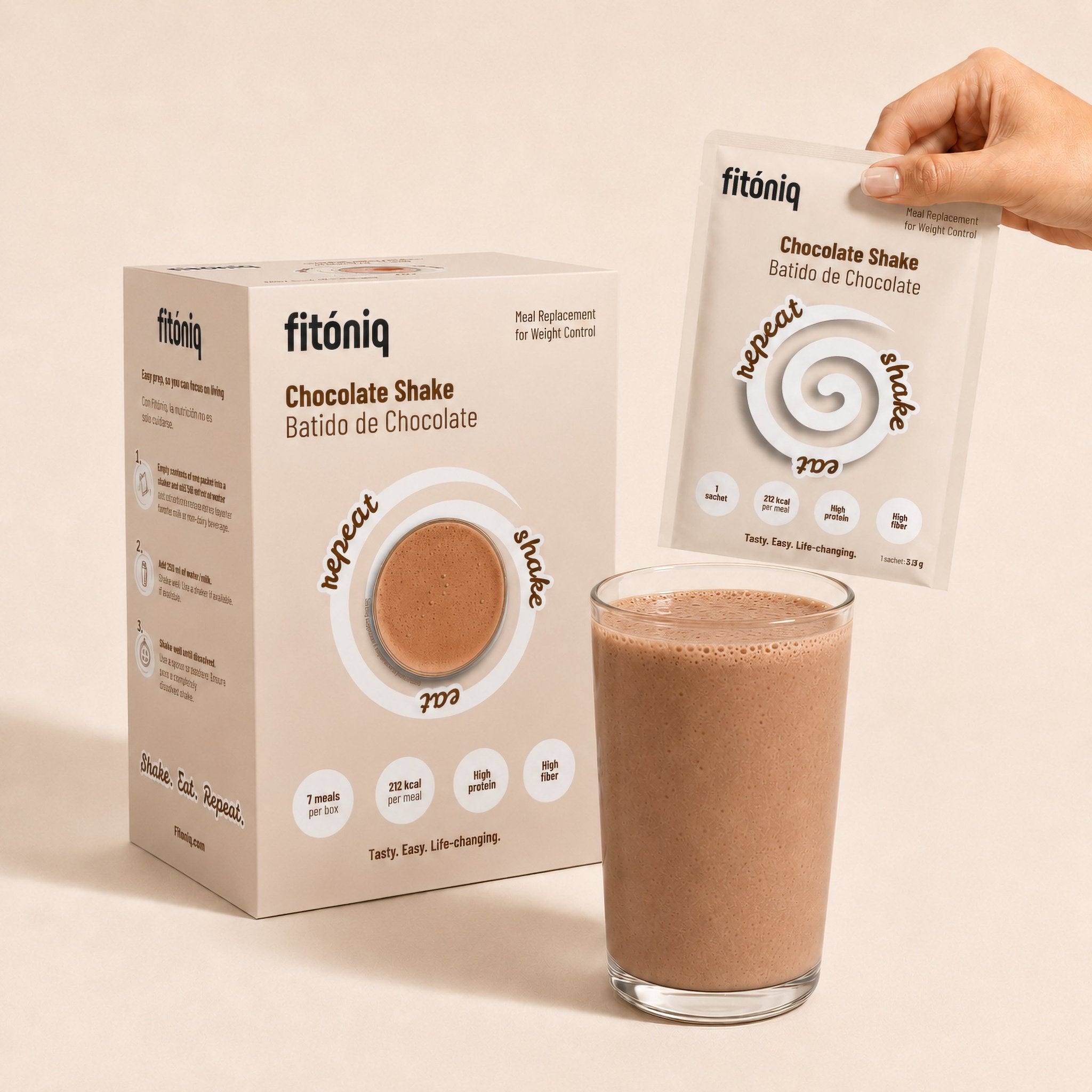 Batido Sabor Chocolate Fitóniq - Fitóniq