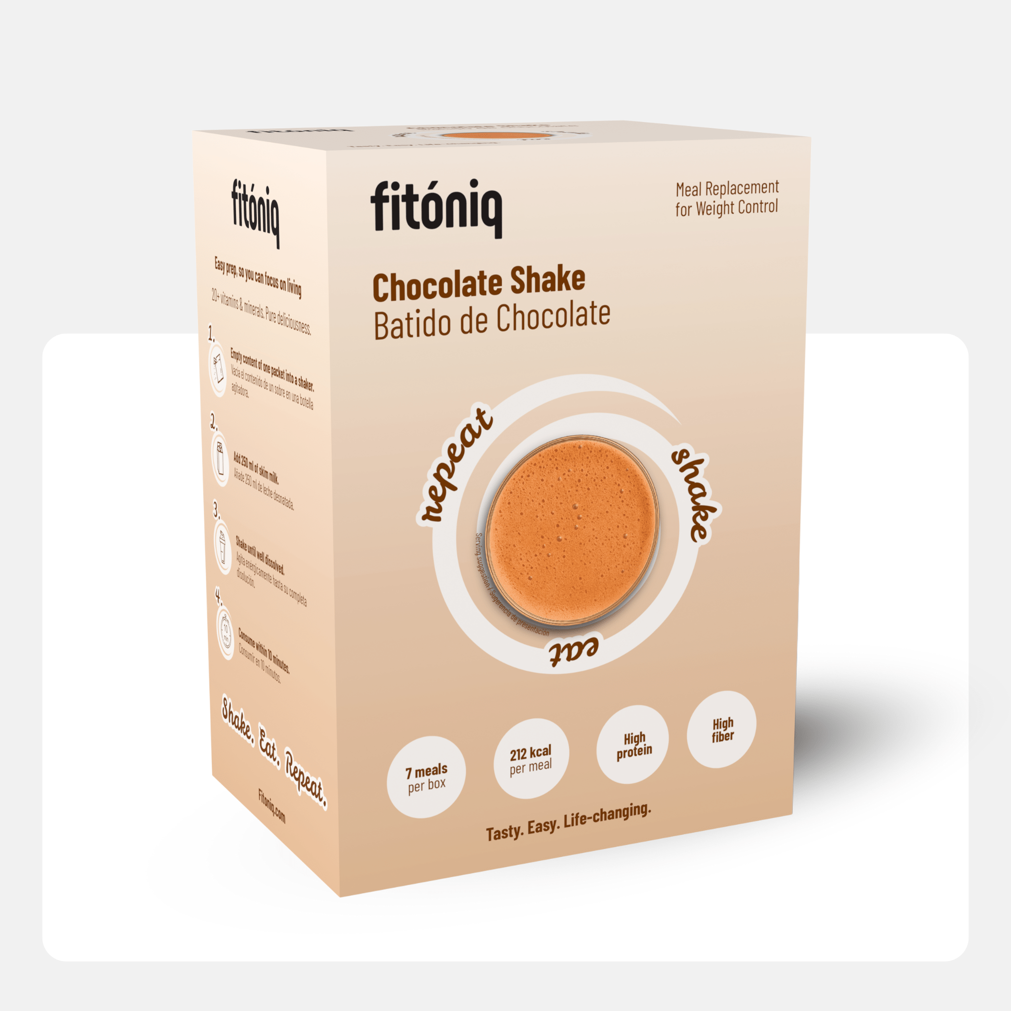 Batido Sabor Chocolate Fitóniq - Fitóniq