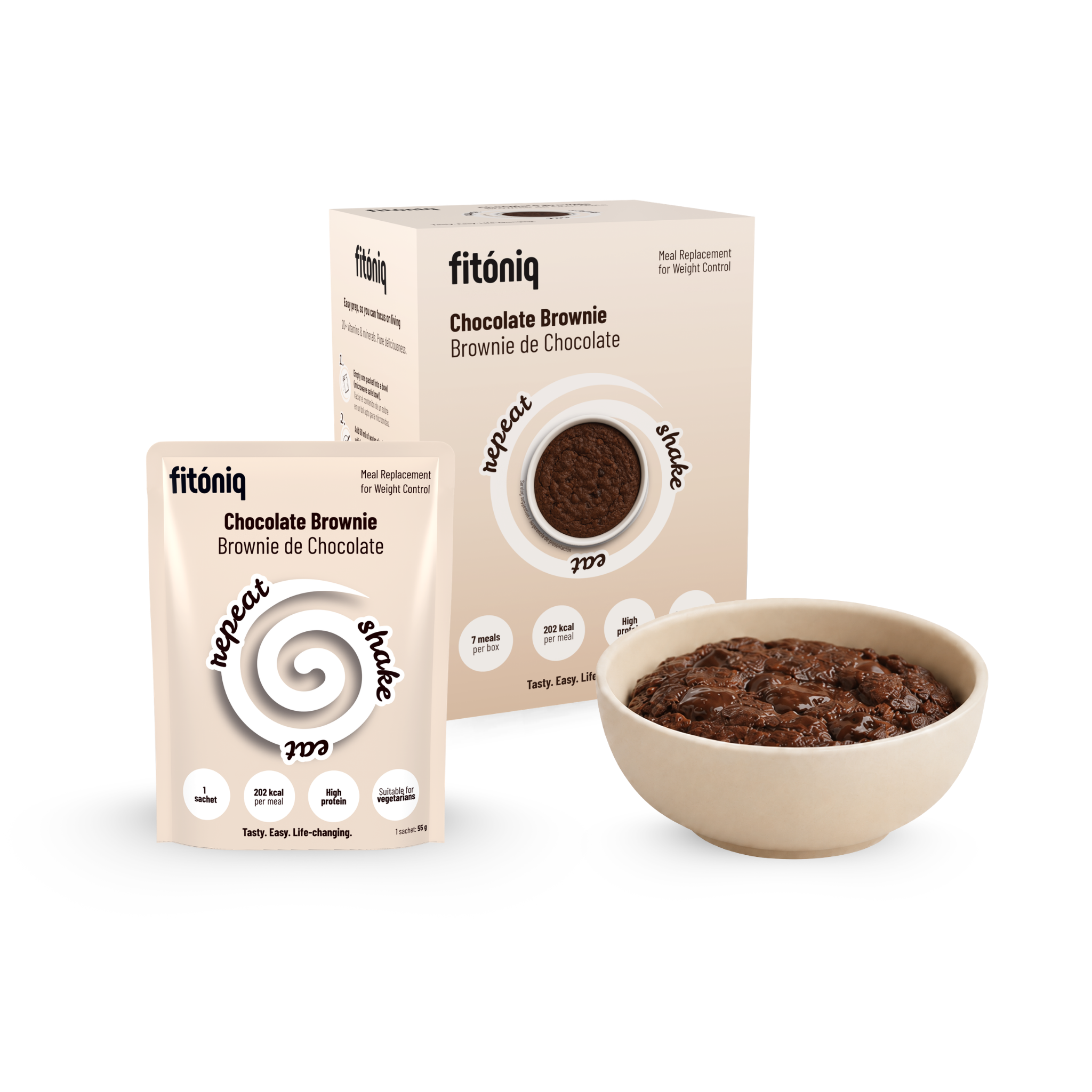 Brownie de Chocolate Fitóniq