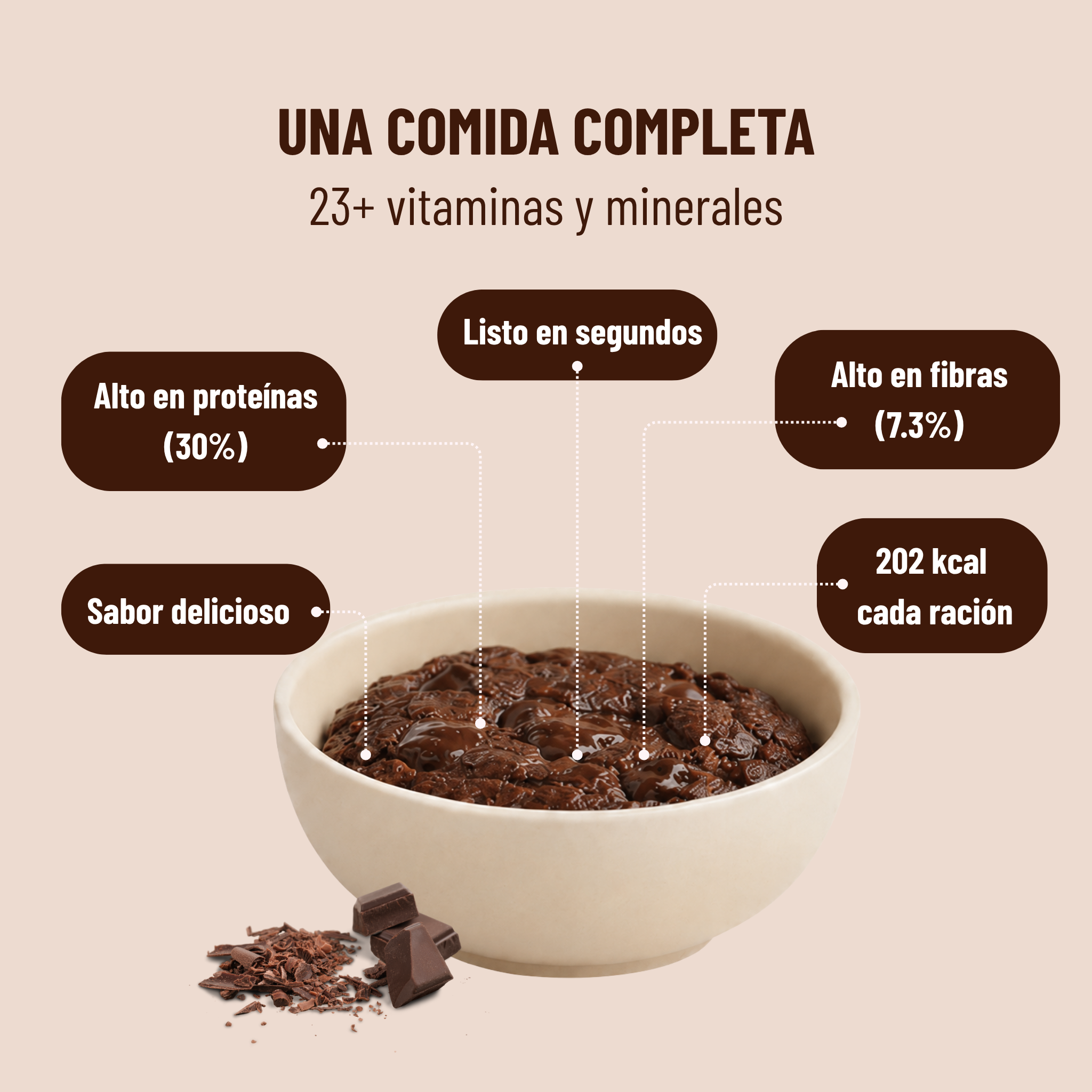 Brownie de Chocolate Fitóniq