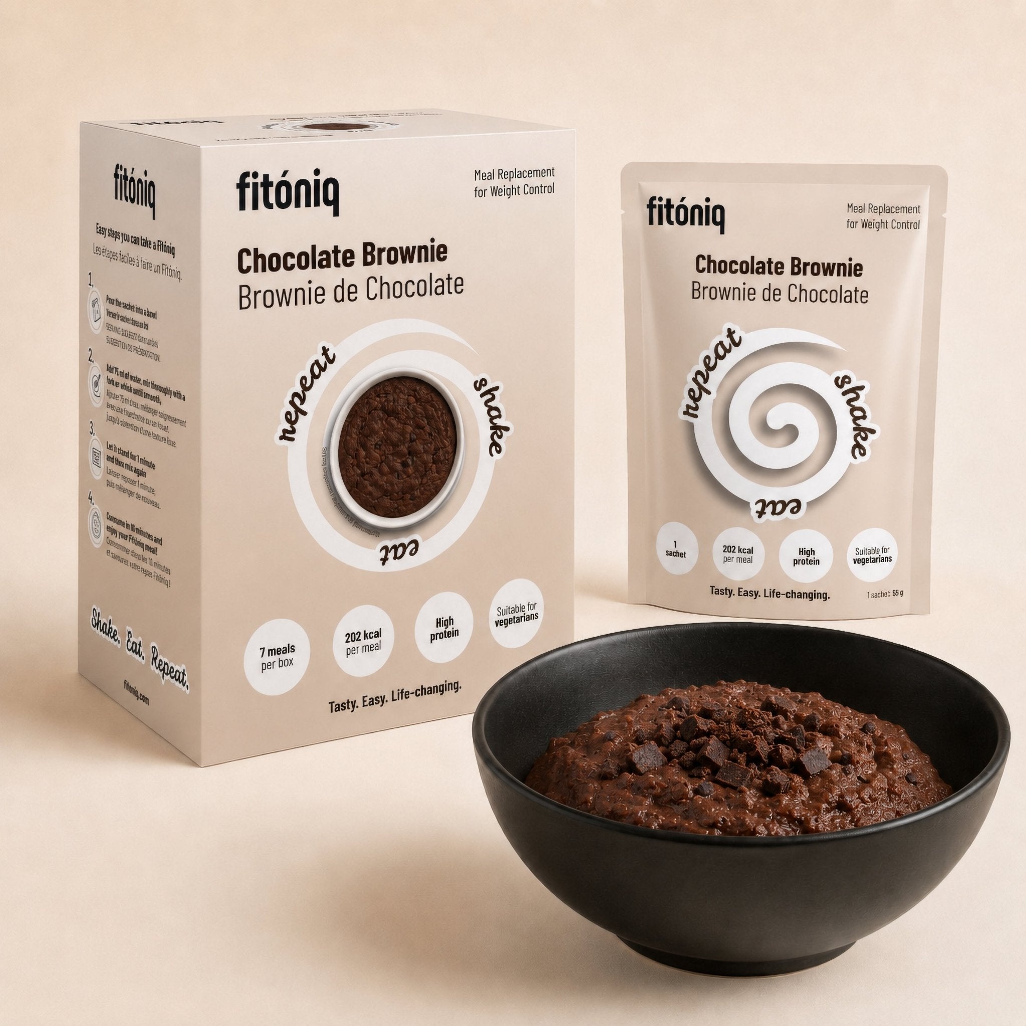 Brownie de Chocolate Fitóniq - Fitóniq