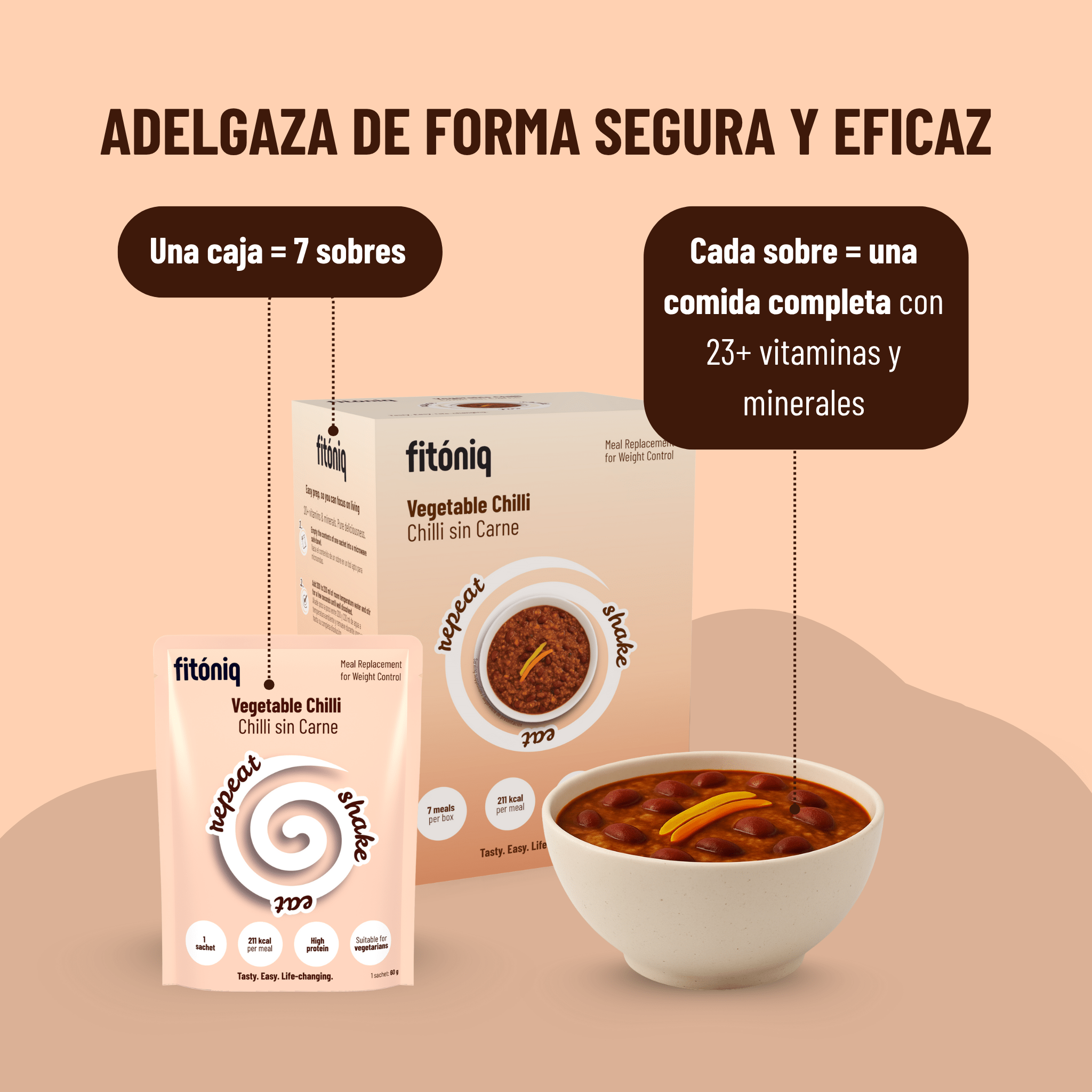 Chili sin Carne Fitóniq - Fitóniq