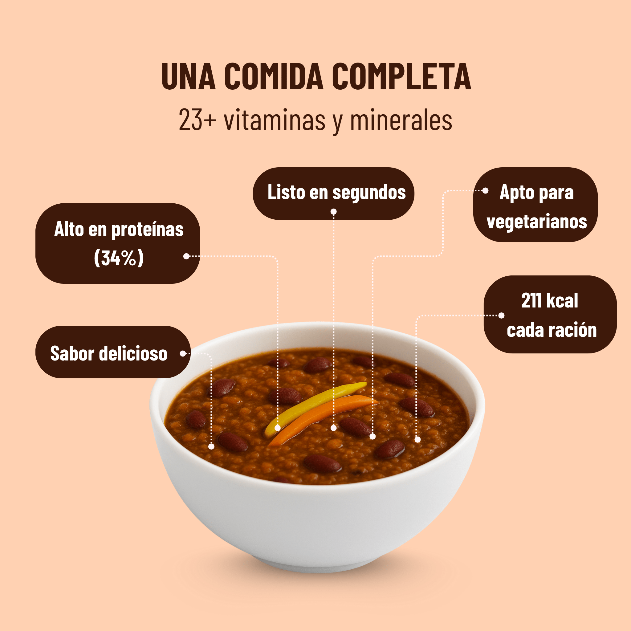 Chili sin Carne Fitóniq - Fitóniq