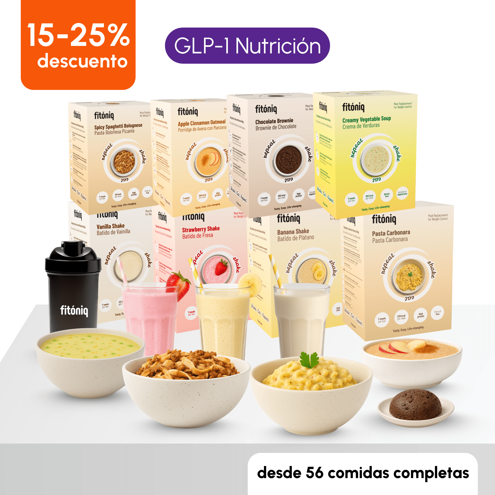 Pack Nutrición durante GLP - 1 Fitóniq - Fitóniq