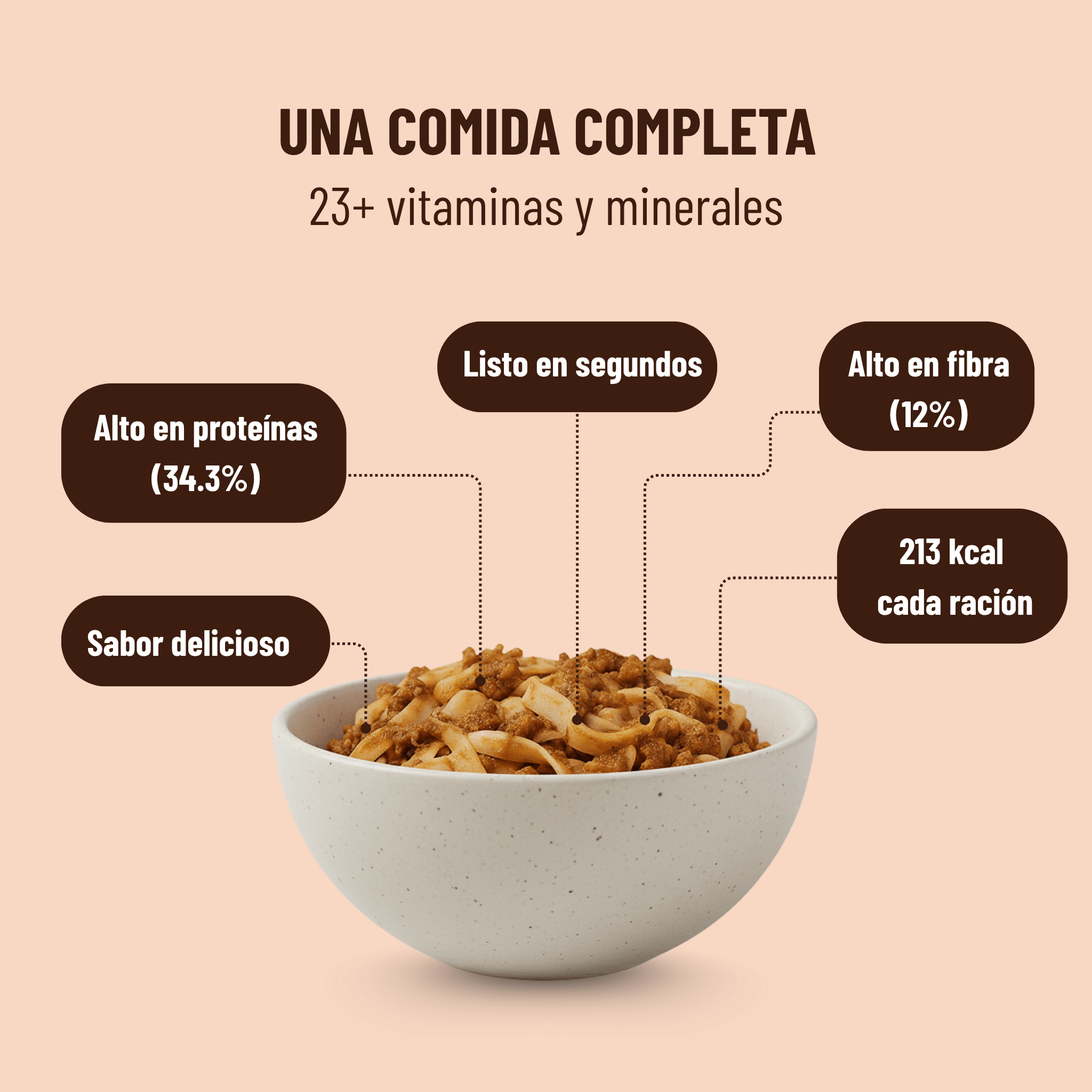 Pasta Boloñesa Picante Fitóniq - Fitóniq