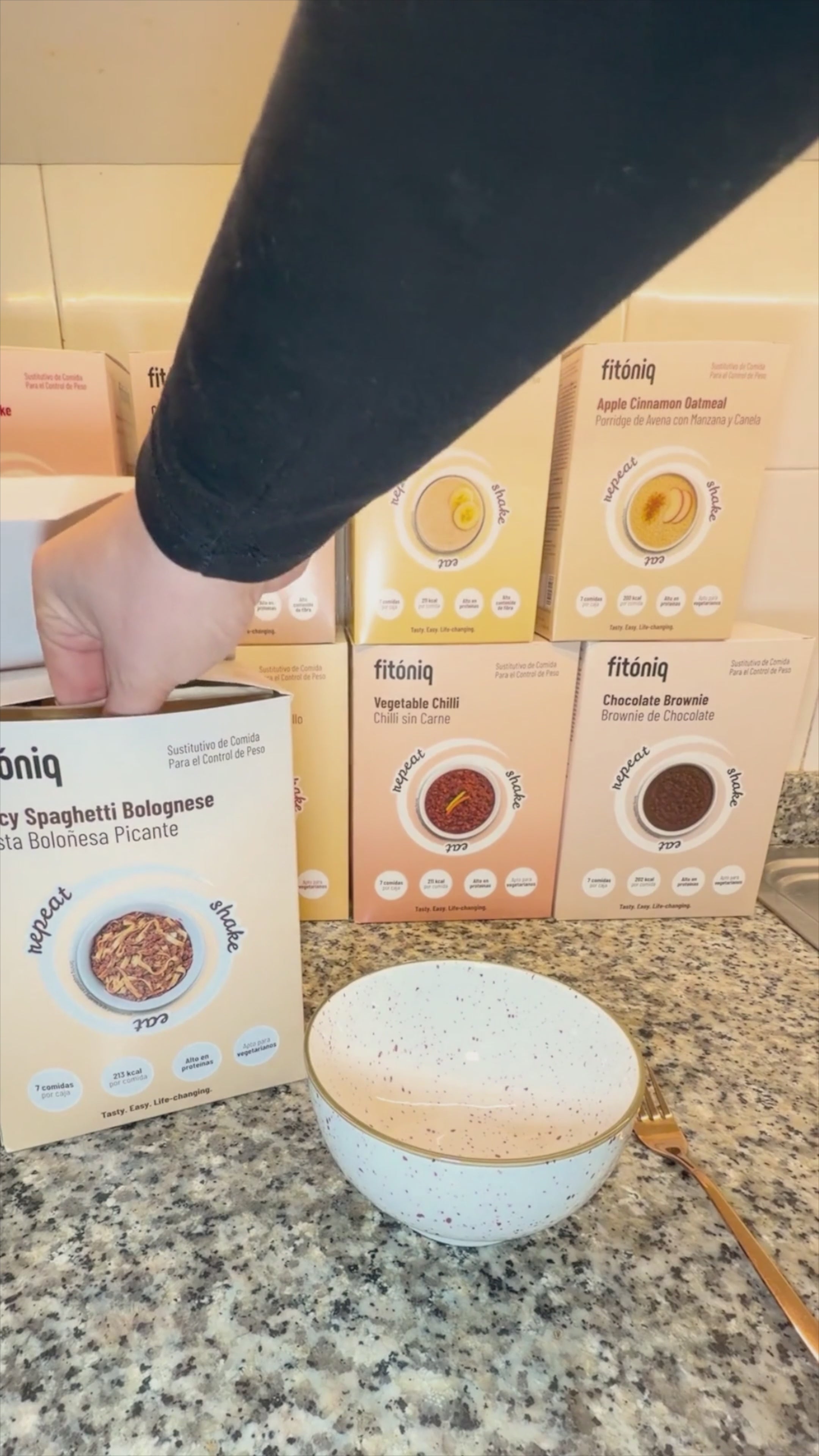 Pasta Boloñesa Picante Fitóniq