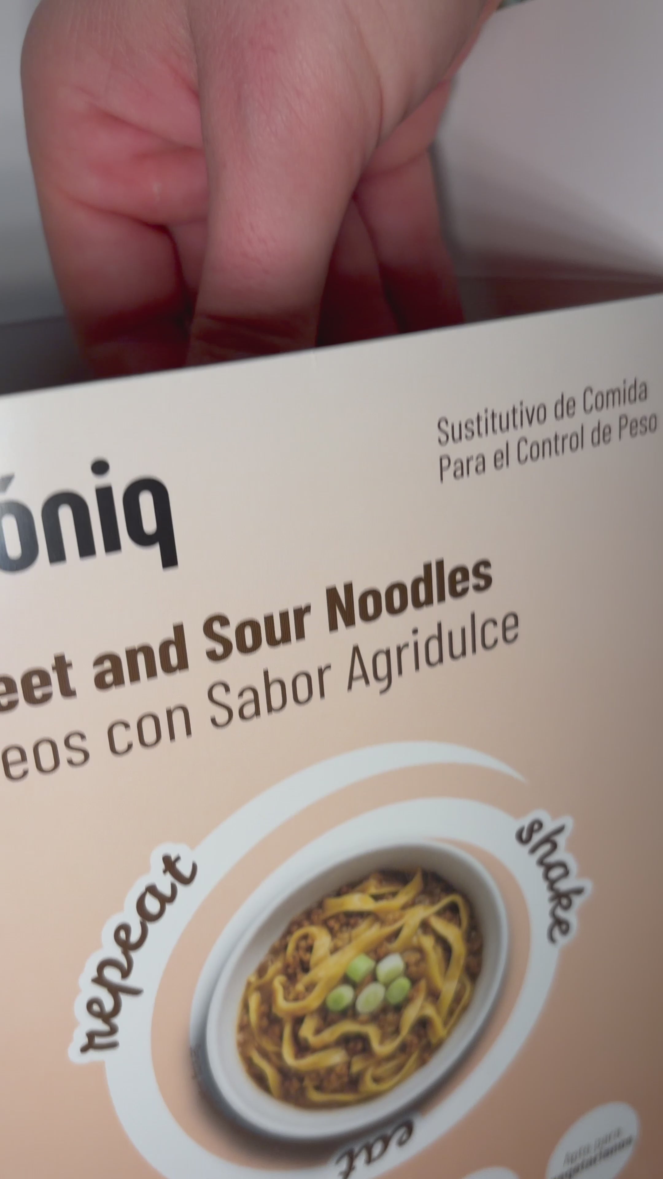 Fideos con Sabor Agridulce Fitóniq